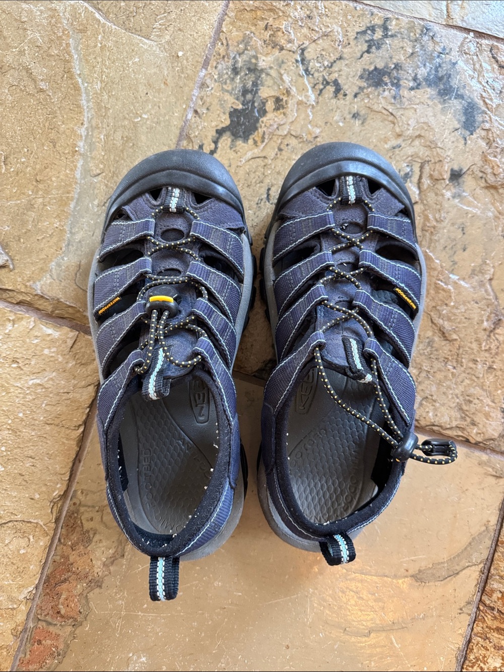 Keen Navy and Gray Closed-Toe Outdoor Sandals